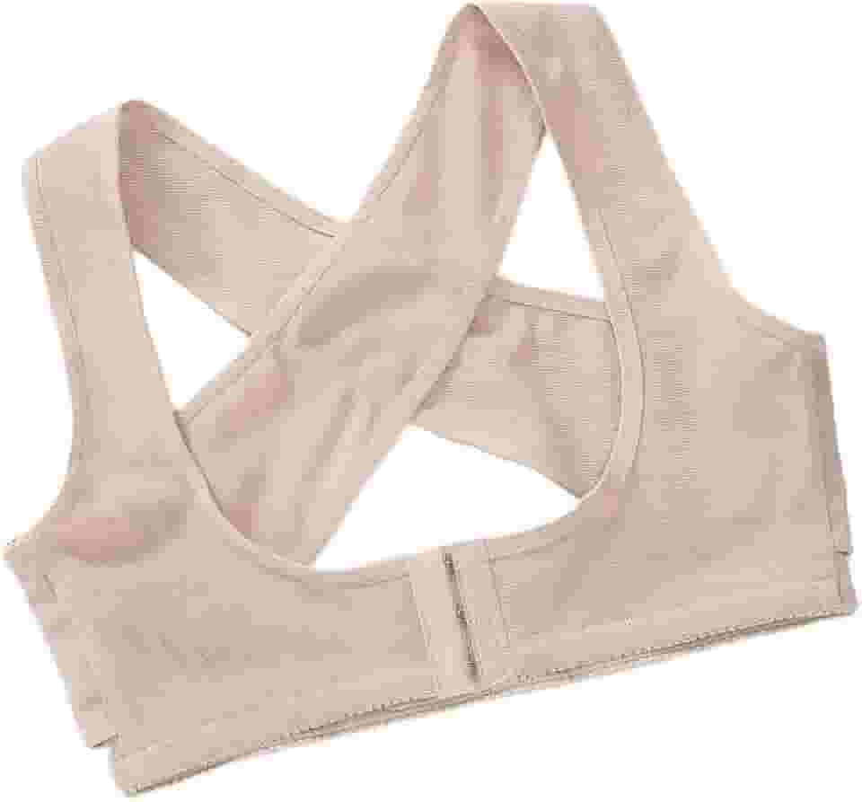 Sutiã Levanta Seios Corretor Postural Sutian Suporte (BR, Alfa, XG, Regular, Bege)