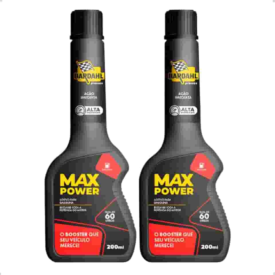 Kit 2 Aditivos Combustível Max Power 200ml ADITIVO MAX POWER