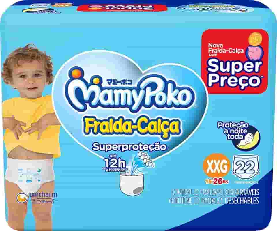 MamyPoko Fralda-Calça Superproteção Xxg 22 Unidades