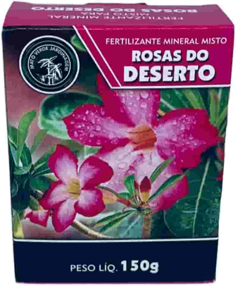 Fertilizante para Rosas do Deserto 150g – Nutrição Completa para Plantas Ornamentais de Alta Exigência