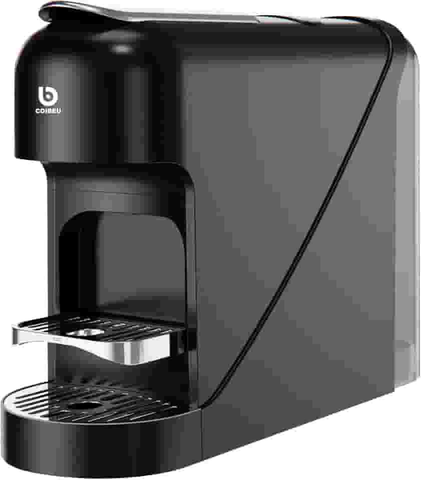 Cafeteira Eletrica Capsula, Maquina de Cafe, 127V, 20 Bar, 1300W, Reservatório 900 ml, 2 Programas Espresso/Longo, Aquecimento Rápido 40 s, Desligamento Automático – Compacta para Cozinha e Escritório