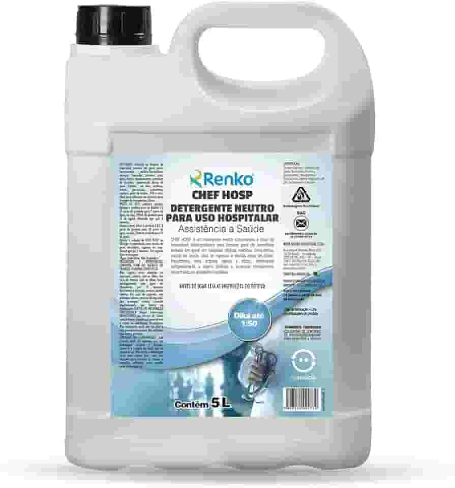 Chef Hosp Detergente Neutro Uso Hospitalar 5L