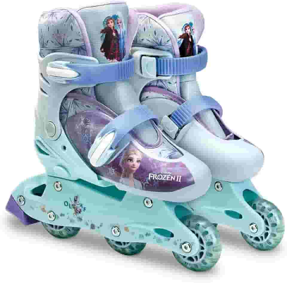 Frozen - Patins 3 Rodas Ajustável 29/32 com acessórios de segurança