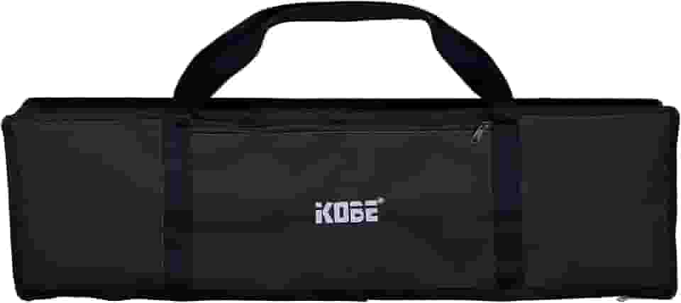 Bag de Transporte e proteção para Teclados Musicais Kobe e Casio Linha CTS Preta
