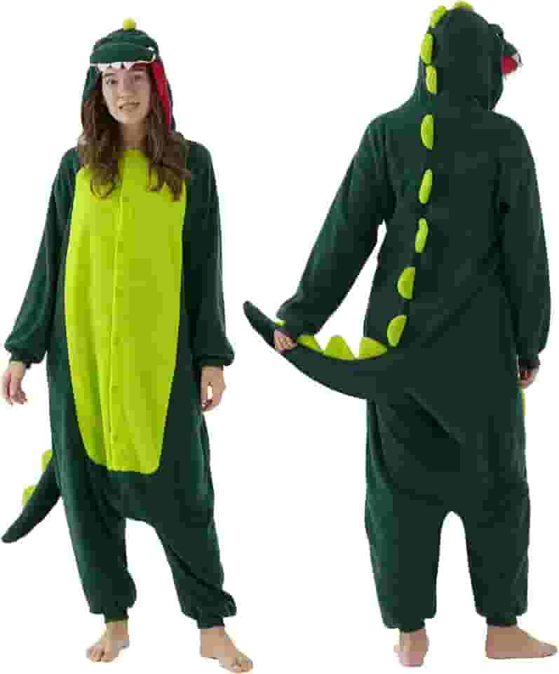 Pijama para adultos, fantasia de Halloween de pelúcia, peça única, cosplay para mulheres, homens, casais