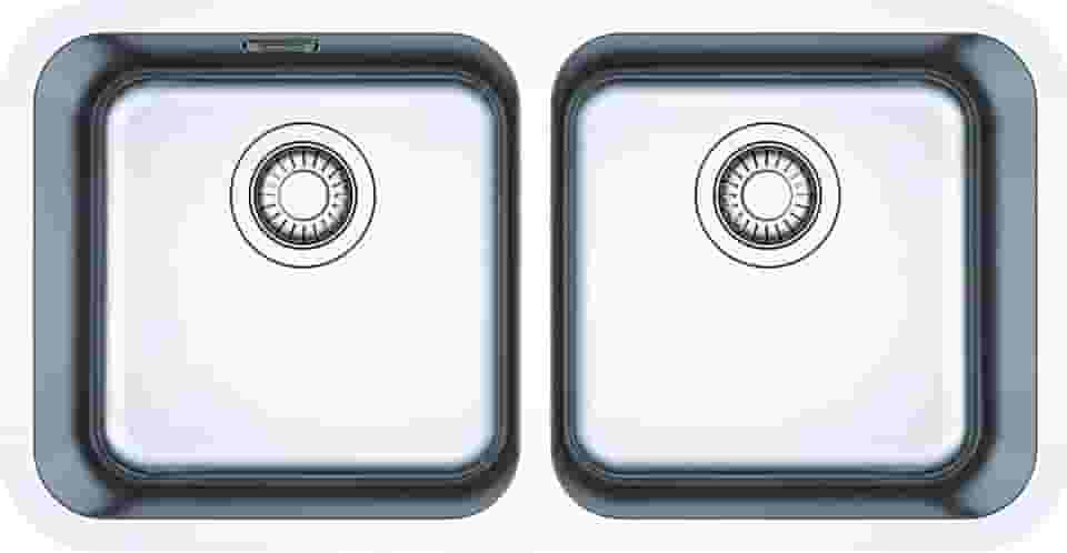 Cuba Dupla De Embutir Bell Franke 77,5x40 c/Válvula 4,5