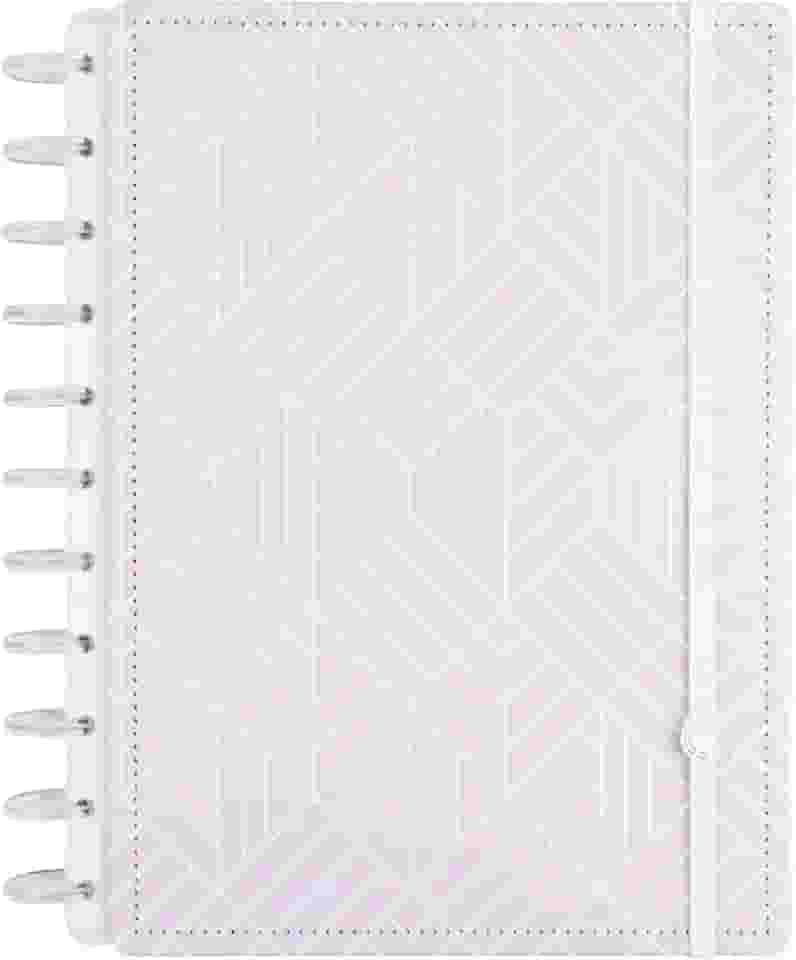 Caderno Inteligente, Grande G+, 290 X 220 mm, Ice Pink, 140 folhas, Caderno Inteligente