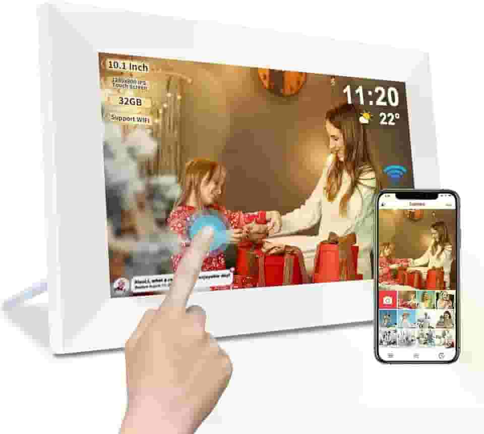 Porta Retrato Digital 10.1 Polegadas, Resolução 1280x800, Wi-Fi, USB, 64GB, Modelo OIH-5801