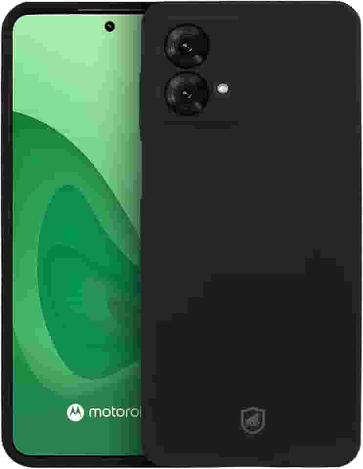 Gshield Capa Case Capinha Silicon Veloz para Motorola (Preta, Moto G84 5G)