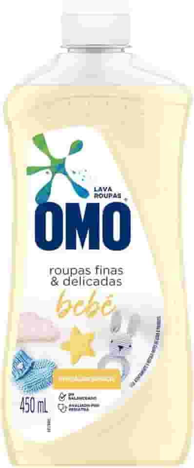 OMO Roupas Finas E Delicadas - Sabão Líquido Bebê 450 Ml