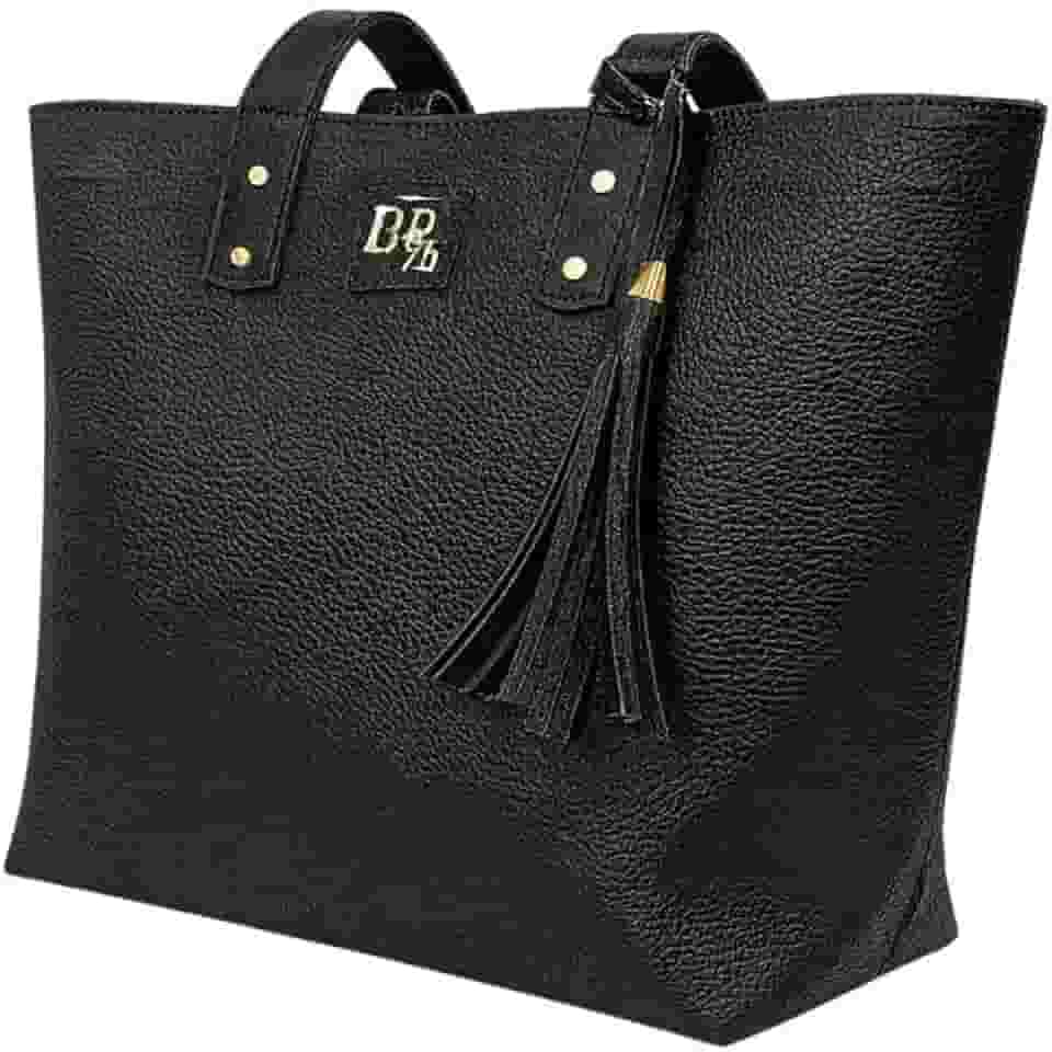 Bolsa Feminina em Couro Ecológico Grande com Alça Moderna e Versatil para o dia-a-dia.