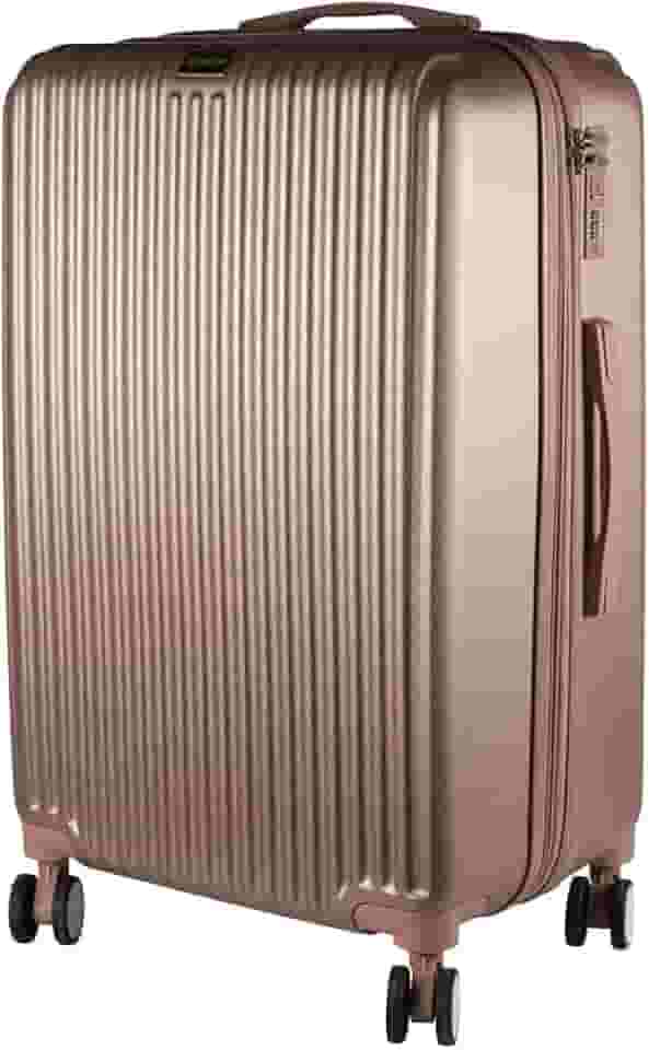 Mala Média 23Kg em ABS Com 4 Rodas 360 - AeroMalas Jeri (Rose)