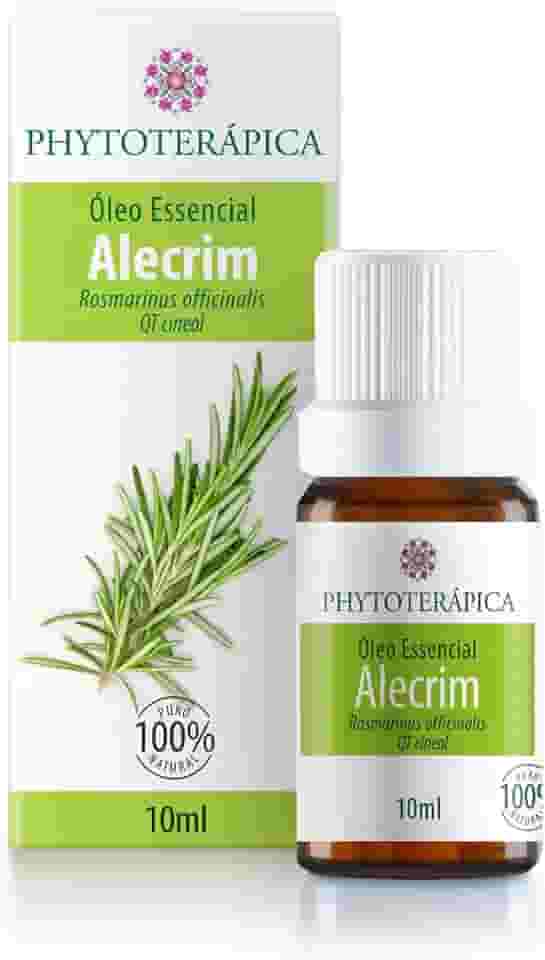 Óleo Essencial de Alecrim qt. Cineol 10ml - Energia e Foco - Fórmula Pura e Natural - Vegano - Phytoterápica