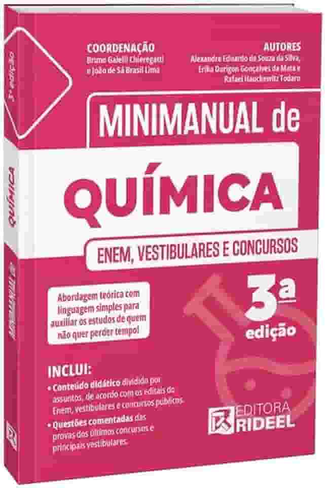 MINIMANUAL DE QUÍMICA - ENEM, VESTIBULARES E CONCURSOS