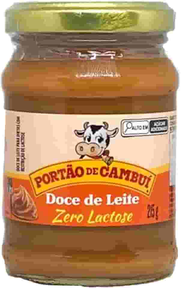 Doce de Leite Zero Lactose PORTÃO DO CAMBUI 215g