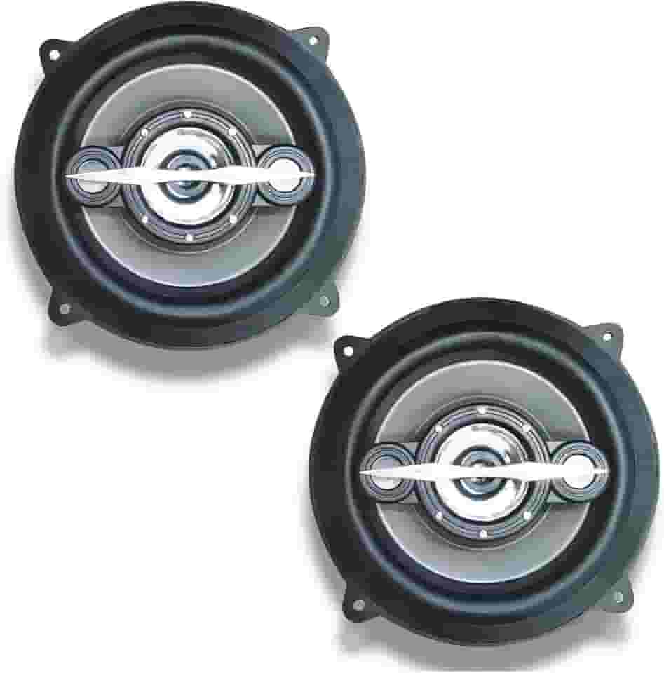 Par alto falante triaxial Leson 4 polegadas som automotivo