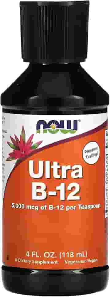 NOW Foods Ultra B-12 Vitamina Complexo B 118ml Importado