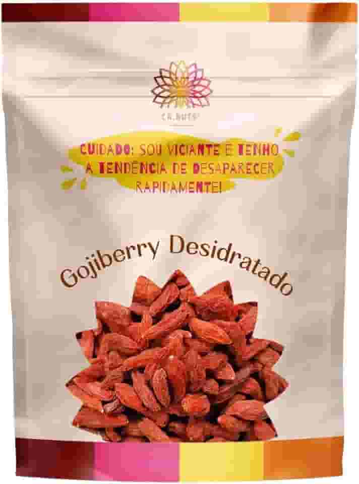 1 Kg Goji berry Desidratado Importado | Rico em Vitaminas | Marca Ca.Nuts (1 Kg)
