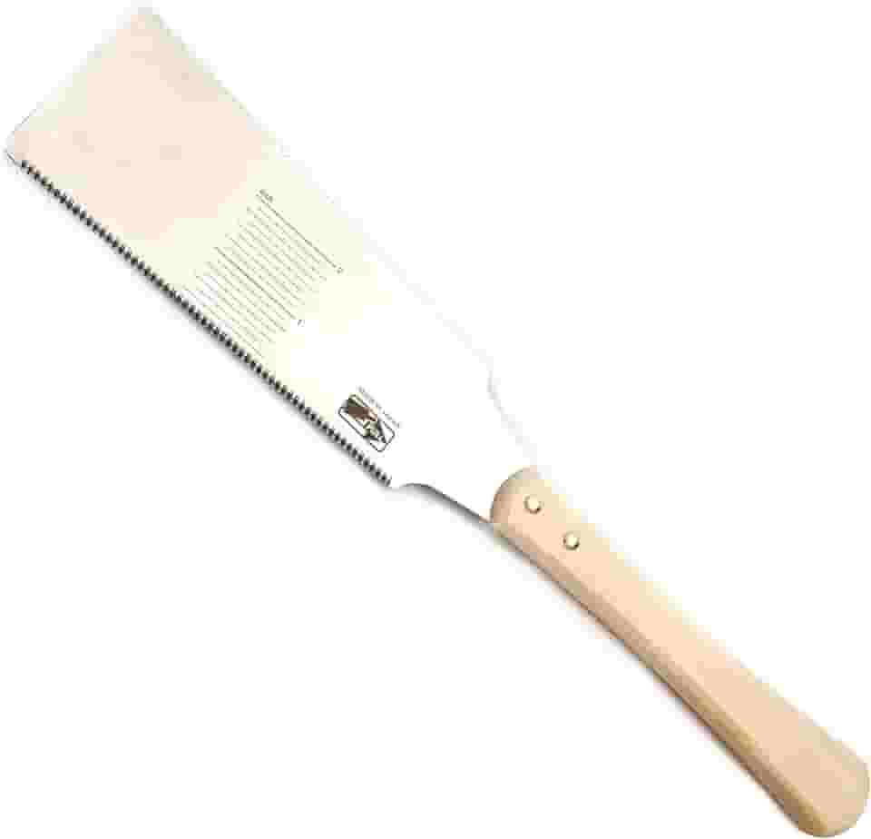 Serra japonesa Samurai Ryoba - Serra de corte nivelado de borda dupla de 19 cm para marcenaria