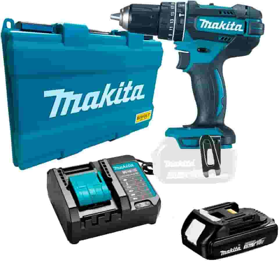 Parafusadeira e furadeira 18v Makita Impacto Dhp482y002