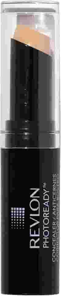 REVLON Corretivo Em Bastão, Maquiagem Facial Photoready Para Todos Os Tipos De Pele, Longa Duração Média - Cobertura Total Com Acabamento Cremoso, Fórmula Leve, 002 Light, 0,11 Oz