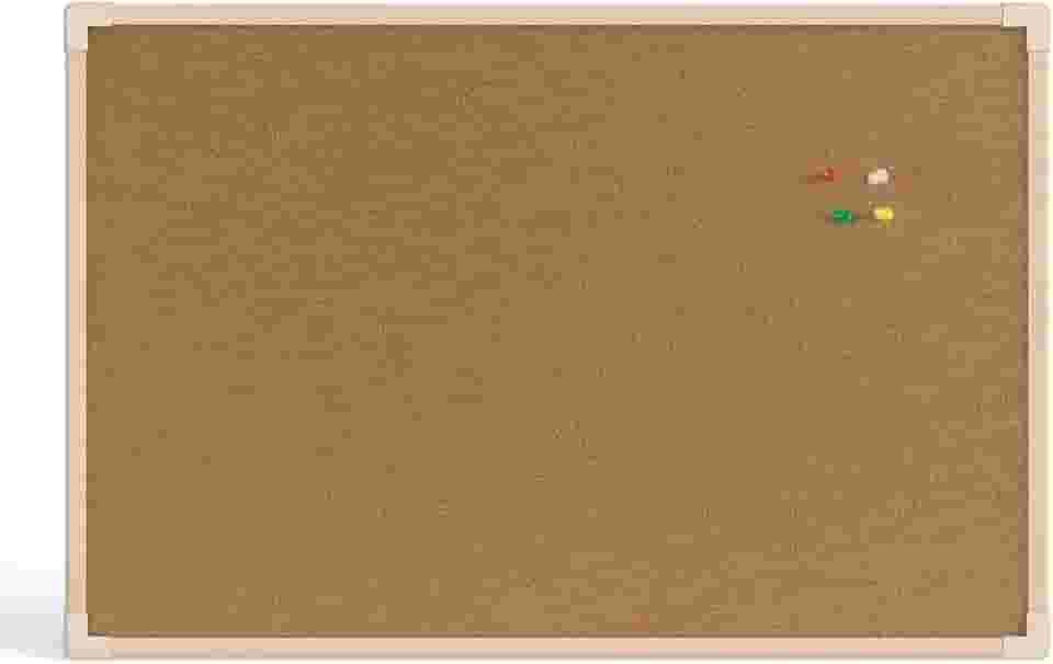 Quadro de Aviso Cortiça Moldura Madeira Pinus Neo STALO, 90x60