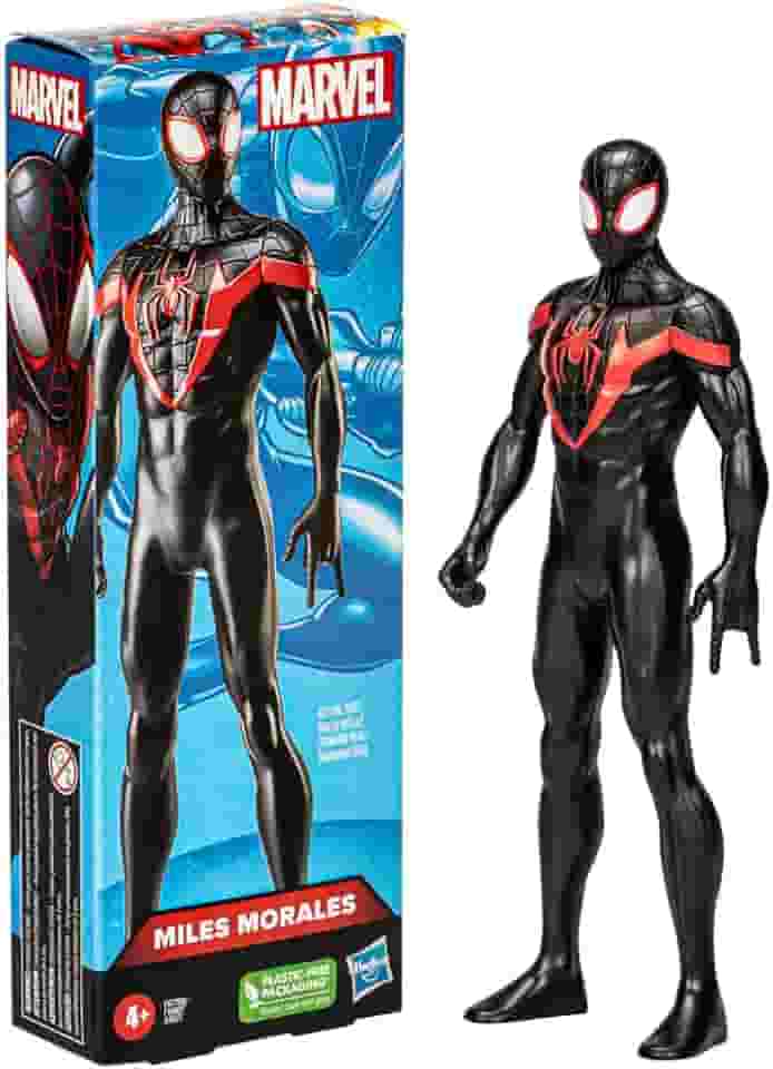 Marvel, Action Figure, Miles Morales - Figura Articulada em Grande Escala com 20 cm - A partir de 4 Anos