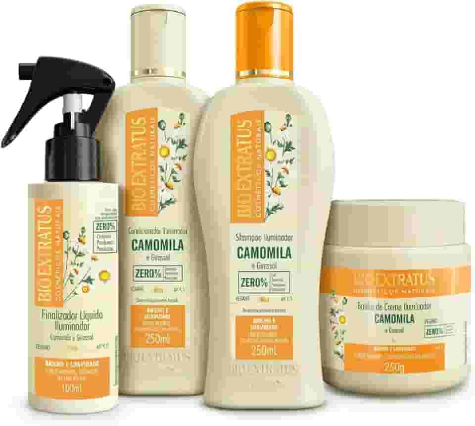 Kit Bio Extratus Camomila (250mL/g) Linha Completa