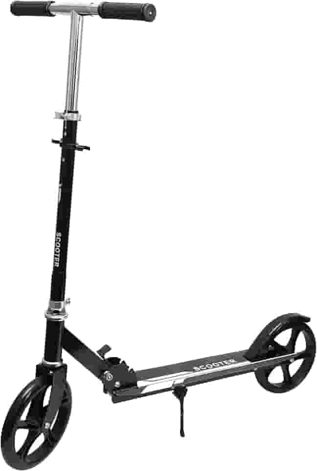 Patinete Dobrável Ajustável em Metal para Adulto Juvenil e Crianças Rodas em PVC até 100kg Leve Resistente Portátil Ideal Lazer Transporte Diversão