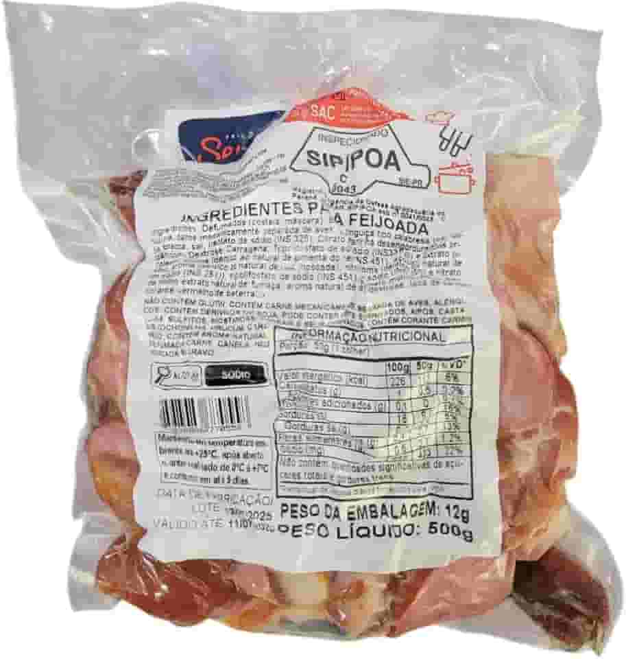 Kit Feijoada Defumada - Sereno - 500 Gr