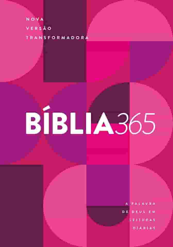 Bíblia 365 NVT Roxa Feminina: Nova Versão Transformadora
