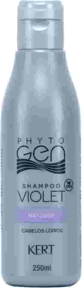 Phytogen, Shampoo tonalizante para cabelos, Violet "Tom Violeta", 250 ml, Cinza