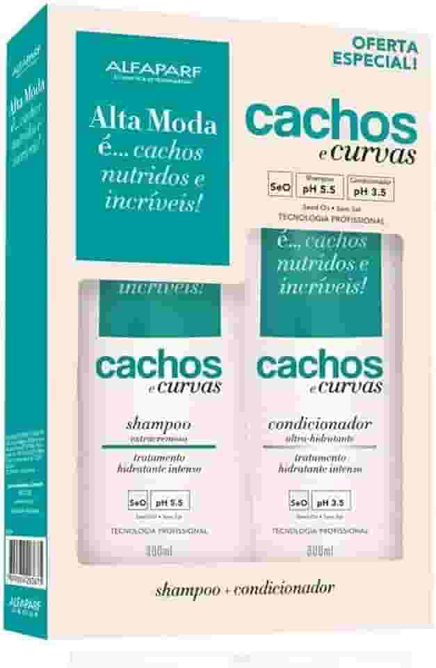 Kit Shampoo + Condicionador Alfaparf Altamoda Cachos E Curvas 300ml