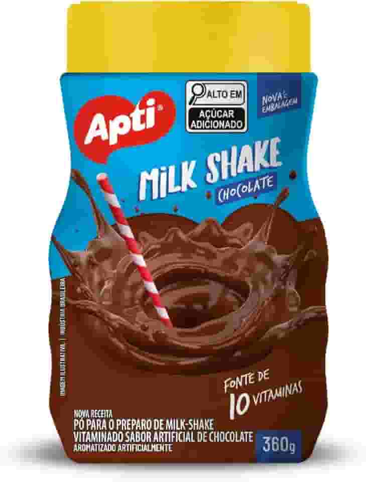 Pó Para Preparo De Milk-Shake Apti Chocolate 360g