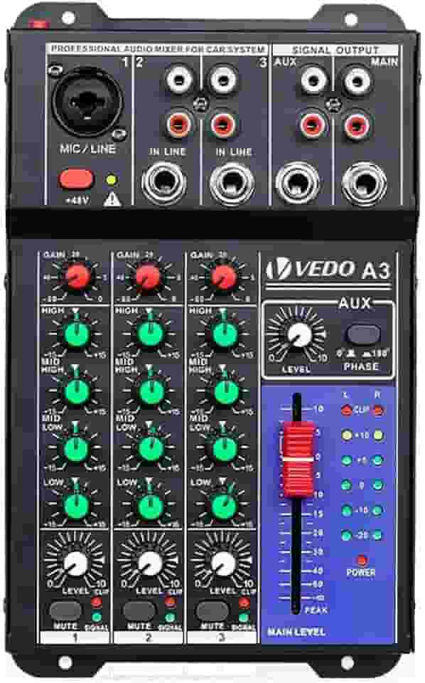Mesa Automotiva A3-3 Canais - 12 Volts - MS0100