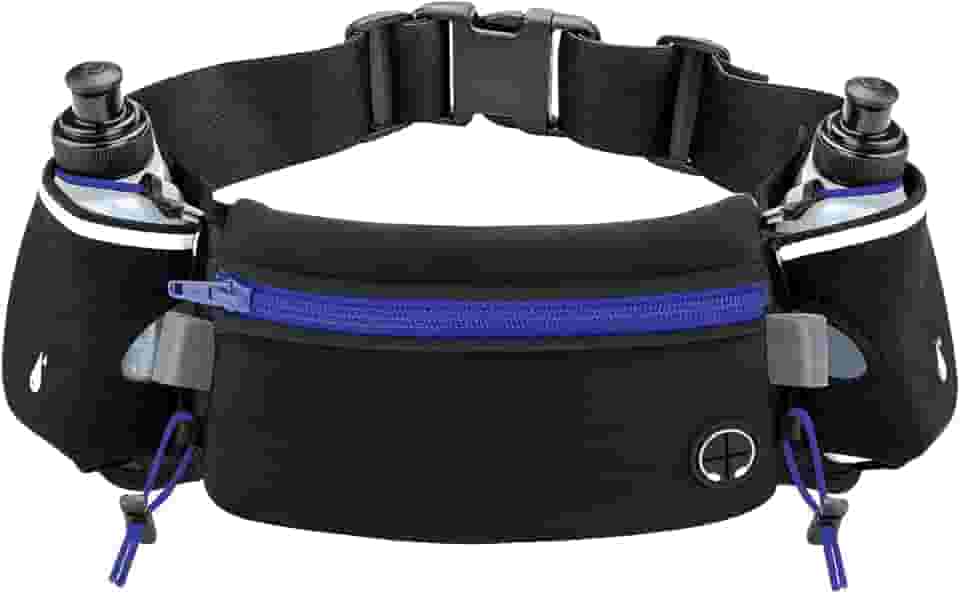 Cinto de Corrida de Hidratação, Cinto de Hidratação de Corrida, Cinto de Corrida com Garrafas, Bolsa de Cintura com Garrafa de Agua, Pochete de Corrida, Cinto com Suporte para Garrafa de Água