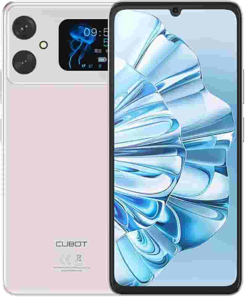 Cubot A20, Smartphone Android 14, 4GB RAM, 128GB, Câmera 48MP, Tela Grande (Rosa)