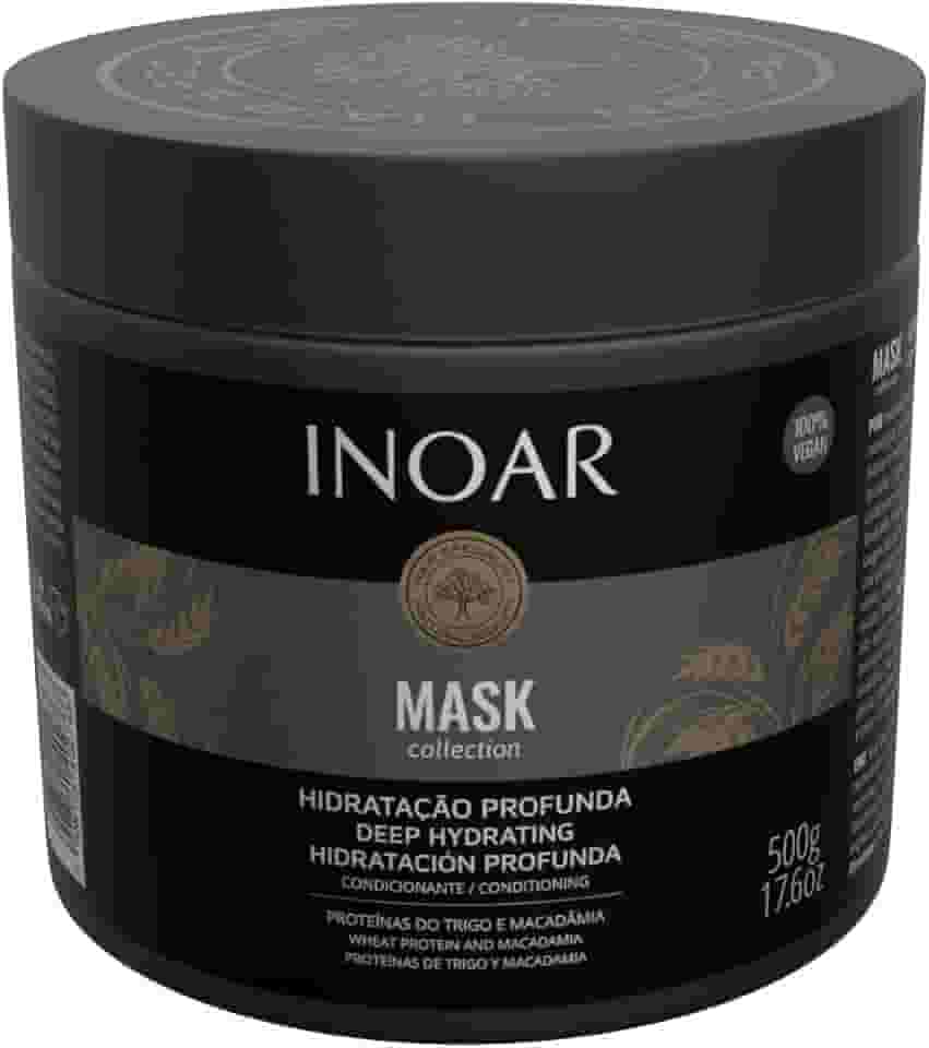 Inoar, Mask, Máscara Hidratação Capilar, Restauração E Vitalidade Para Cabelos Danificados - 500gr