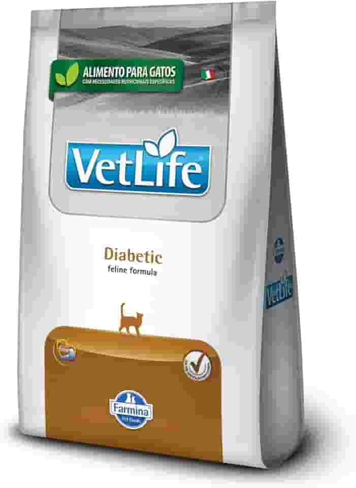 Vet Life Diabetic para Gatos Adultos de Todas as Raças 2Kg