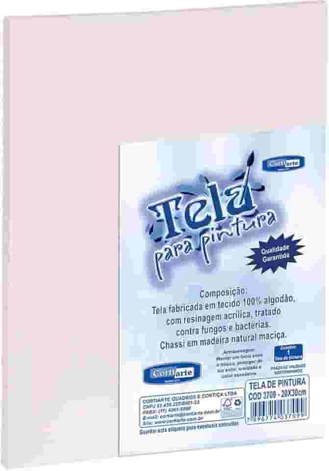 60X80Cm. Tecido C/Mold.Madeira