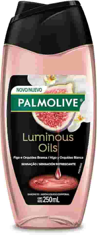 Palmolive Sabonete Líquido Para O Corpo Luminous Oils Sensação Refrescante 250Ml