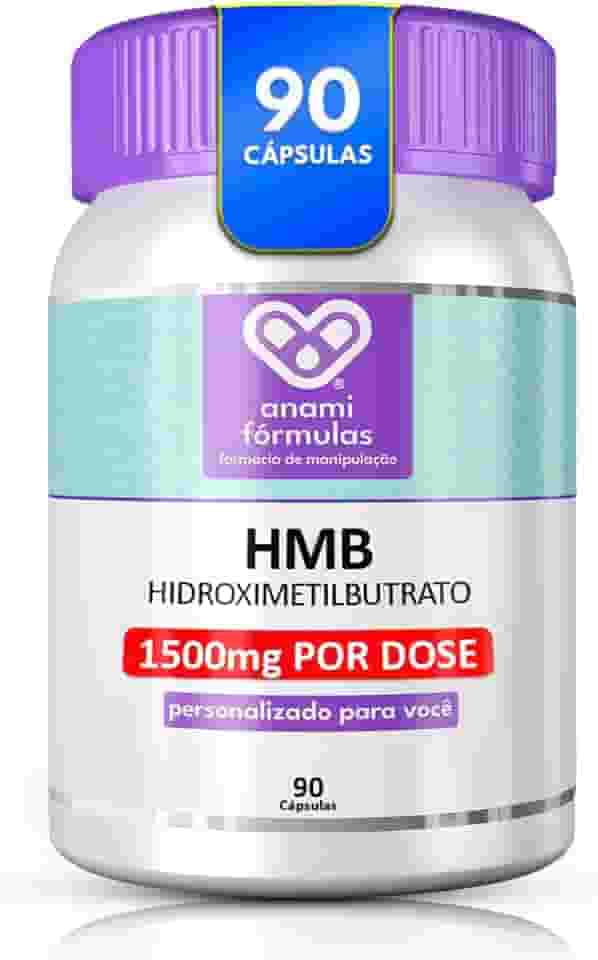 Hmb 1500mg Anti-catabólico | 90 Cápsulas - Anami