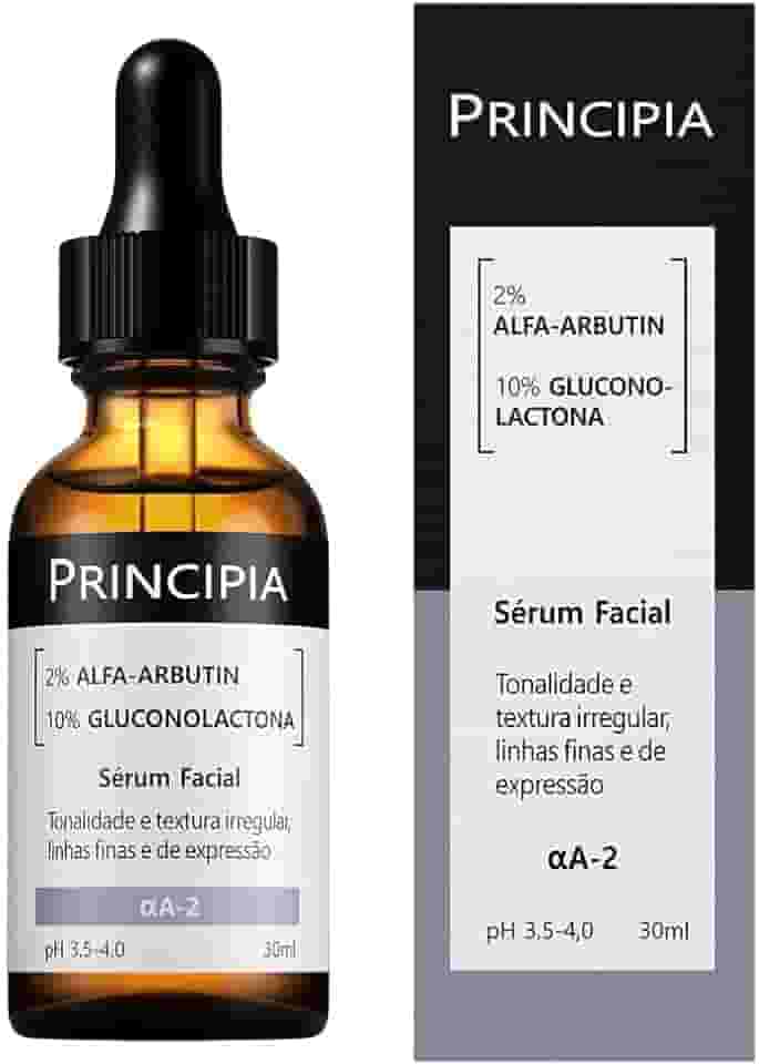 Sérum Principia 2% Alfa-arbutin + 10% Gluconolactone