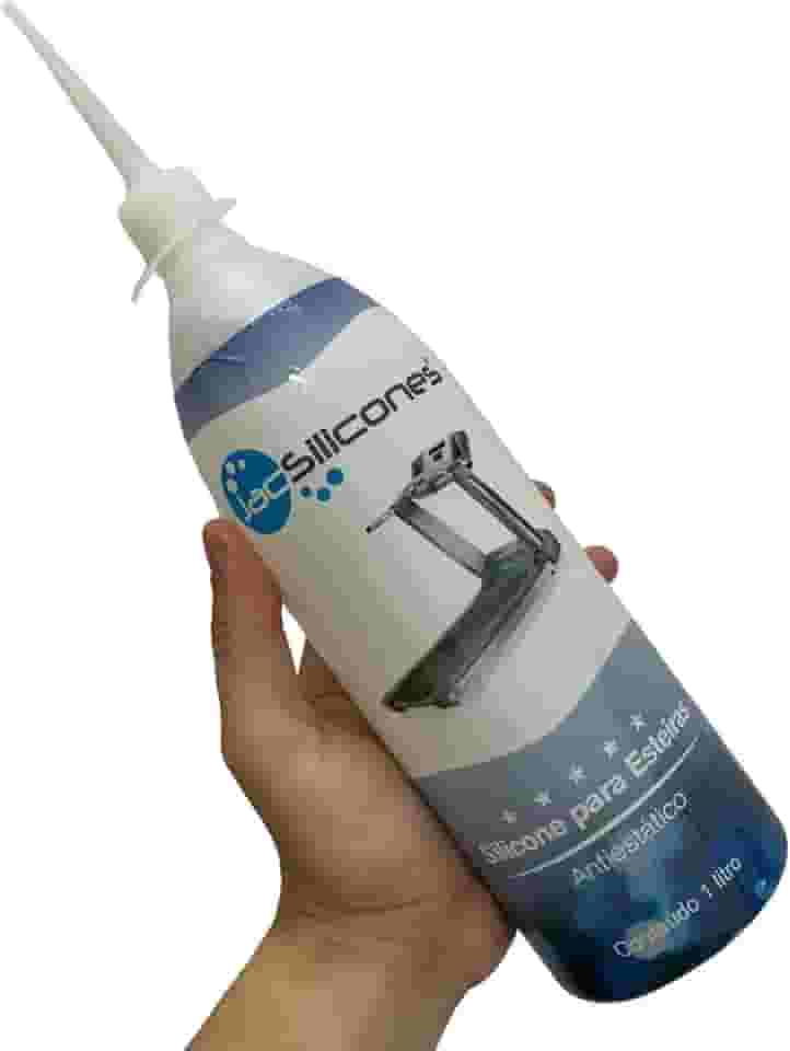 Silicone Profissional Para Lubrificar Esteira Elétrica Retira Ruído JAC 1 Litro