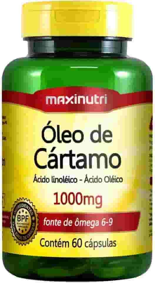 Óleo de Cártamo 1000mg - 60 Cáps., Maxinutri