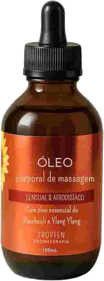 Óleo de Massagem Tântrica Erótica com Óleo Essencial Aumenta Libido Tropfen 100 ml