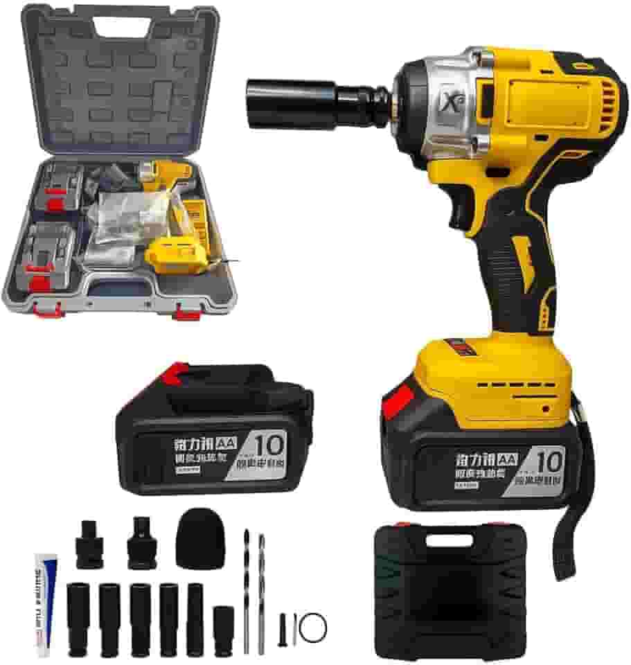 Chave De Impacto Parafusadeira 2 Baterias 48v / 500n.m