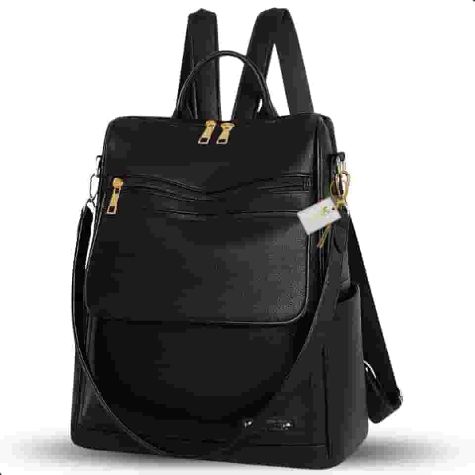 Mochila Feminina Elegante com Alça de Ombro Versátil Resistente Ideal Para o Dia a Dia Trabalho Faculdade Lazer