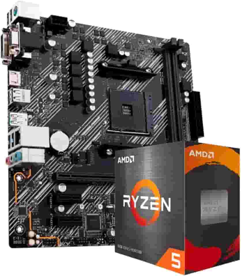 Kit Upgrade AMD Ryzen 5 5600GT Placa Mãe A520M DDR4