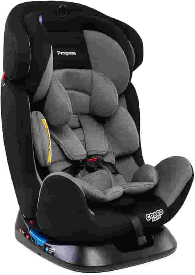 Cosco Kids, Cadeirinha Progress, 0 a 36kg, Cinza Mescla